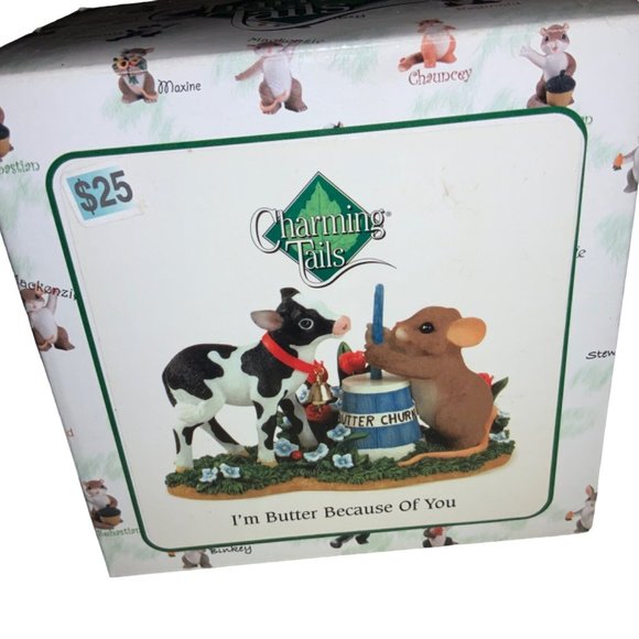 COPY - Fitz and Floyd Charming Tails I’m Butter Because of You Special Edition - Picture 11 of 14